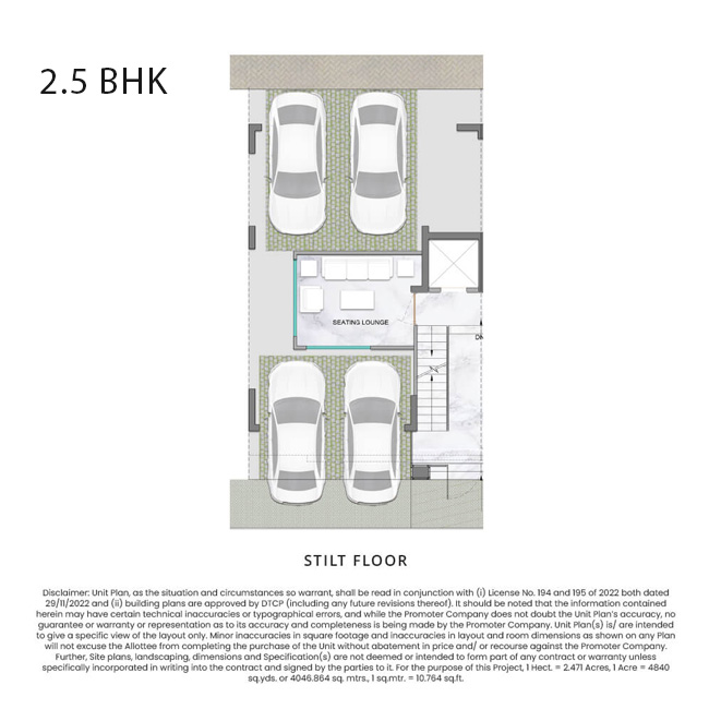 M3M Antalya Hills ,floor plan