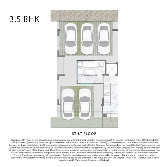 M3M Antalya Hills ,floor plan